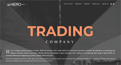 Desktop Screenshot of hero-trading.com